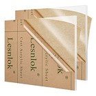 Lesnlok 5 X 7 Acrylic Sheet 1 4 Inch Thick 6mm 2 Pieces Clear Plexiglass Sheet 