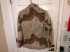 Desert Storm Us Army Chocolate Chip Desert Camo Combat Jacket Small Regular