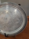 Civil War Era Gorham Coin Silver Salver     Crosby  Hunnewell   Morse  Boston
