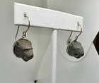 Ancient Roman Bronze Lion Earrings 1st-2nd Century Ad 14 Karat Gold