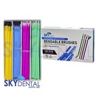 144x Bendable Brushes Dental Applicator Benda Brush