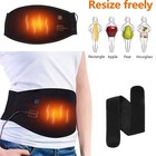 Usb Heating Waist Pad For Back Pain Relief 3 Heat Levels Portable Electric Belt