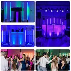 360 Tube Light Wireless Dmx Control 28w Rgbwa Pixel Light Outdoor Disco Party