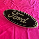Ford Logo Emblem Rear Tailgate Front Grille Blue 9in For Flex 2009-2019 Badge