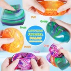 Nice Cube Swirl- Squishy Colourful Stress Toy  Soft   Stretchy Fidget Ae
