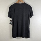 Reebok Ufc T-shirt Unisex Sz L Dark Gray Fight Night Ultimate V-neck Jersey Nwt