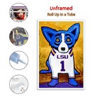 Blue Dog George Rodriguez  Canvas Art  Home Decor Poster