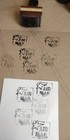 Vintage United States Post Office Wooden Handled Rubber Ink Stamp   Air Mail 