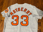 John Mayberry 1971 Houston Astros Game Used Road Flannel Jersey Rare One Year