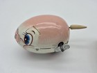  1960 s Vintage Yone Mechanical Wind Up-tin Litho Scurry Pig Works