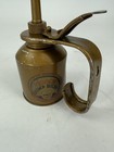 Eagle Rainbow Pump Handy Oiler Gold 10  Vintage Can