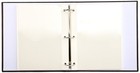 Magnetic Self-stick 3-ring Photo Album 100 Pages  50 Sheets   Brown