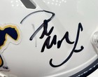 Pat Mcafee Signed West Virginia Mountaineers Mini Helmet Autographed Jsa Coa