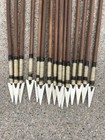 Buffalo Bone Tip Indian Arrows Pt Hand Made Replica Arrow Of Light Scout Awards