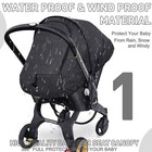 Waterproof Baby Car Seat Cover Compatible With Doona Car Seat And Stroller pa   