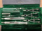 Vintage Keuffe  esser Co Drafting Tools Deluxe 10 Set In Orig Velvet Box Ex Cond