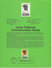 Jackie Robinson First Day Of Issue Souvenir Page   Block Of 14 Mnh Stamps   2016
