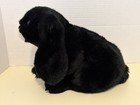 Animal Alley toys R Us Flop Eared Bunny Plush Stuffed Animal Black White