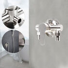 Shower Tap Control Mixing Valve Faucet Kit Bathroom Stainless Steel Wall-mounted