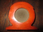 Vintage Bakelite Catalin Speaker Perfect Condition Catalin Radio Accent  Mcm