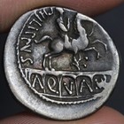 Aqueduct Denarius Ancient Roman Republic Silver Coin 56bc Marcius Philippus