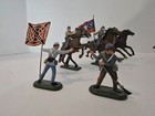 Civil War Cavalry Soldiers Britains Vintage 1971 Mounted Toy Set Lot Of 8
