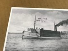 Vintage Great Lakes Lumber Freighter Ship Photograph - 4 25  X 6 5 