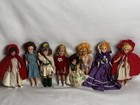 Lot Of 8 Vintage Hard Plastic Dolls 1950   s-1960   s Storybook  Costume   Character