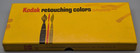 Vintage Kodak Retouching Colors Complete Set 10 Glass Jars Darkroom Film Photo