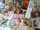 25 Prayer   Holy Cards Keep Or Share New To Old But Never  used  Nuns   priests 