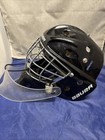 Bauer Senior Adult Black Goalie Mask With Vaughn Neck Guard Wall Hanger
