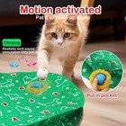 Interactive Cat Toy Ball Fast Rolling In Pocket  Motion Activate Chirping