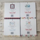 Echo Park Lot Of 4 Paper Pads 6x6 Lumber Jack Wish Upon A Star Love My Cat Pooh