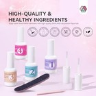 Dip Powder Liquid Set  4 Pcs Nail Dip Liquid Set With Base Activator Top Coat An