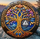     3 Year Aa Sobriety Coin  Super 3d Alcoholics Anonymous Token Three Years Sober