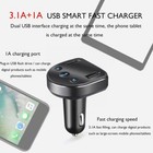 Car Hands-free Bluetooth 5 0 Fm Transmitter Car Kit Mp3 Modulator Player Wireles