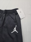 New Nike Jordan Youth Boys Jogger Pants Sweatpants Sz Medium 10-12yrs Black