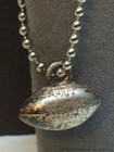 Football Pitt College Keychain Vintage Metal Clad Charm Sports Key Chain Prize