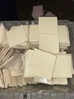 Vintage retro 1960s-1980s 4 3 8 Mid-state Ceramic Tile     Almond Glossy