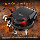 Led Boat Navigation Lights  Ip67 Waterproof   black 
