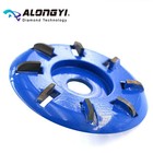 Eight-tooth 90 Mm Diameter 16 Mm Bore Woodworking Turbine Cutter