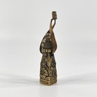 Tibetan-style Brass Seal Pendant With Symbolic Motif