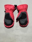 Rei Co-op Mittens Girls Medium Pink Quilted Insulated Winter Water Resistant