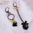 Betsey Johnson Mismatch Bubble Heart Trendy And Unique Women s Fashion Earrings