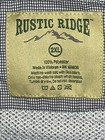 Rustic Ridge Mens Gray Long-sleeve Button-up Shirt 2xl With Vent Back   Pockets