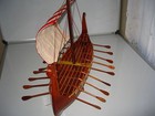 Viking Dragon Boat High Quality Hand Made Wooden Model Ship 24 