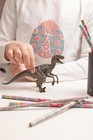 Papo The Dinosaur Figure  Velociraptor  Multicolor 