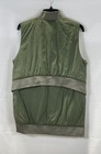 Lululemon Women s Olive Green Quilted Full Zip Bomber Vest Size 6