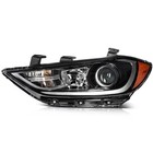 Headlights For Hyundai Elantra 2017-2018 Amber Reflector 92101f3000 Driver Side