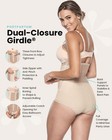Bellefit Postpartum Dual-closure Girdle C-section Recovery Compression Zipper